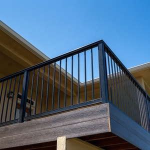 La balustrade en métal <span class=keywords><strong>de</strong></span> main courante en aluminium la moins chère conçoit la balustrade externe <span class=keywords><strong>de</strong></span> balustrade en métal - Product Image 2