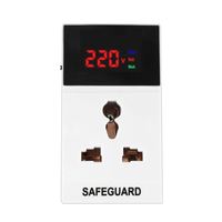 Prise UE sur et sous tension 220V 60Hz sur sous les pièces de réfrigérateur de protecteur de tension réglable