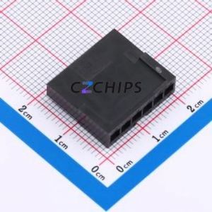 436400601 Housing (Wire-to-Board / Wire-to-Wire) P=3mm Connector 1x6P 3mm Micro-Fit (MX 3.0) 1 - Product Image 2