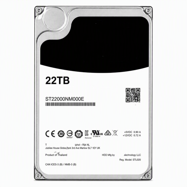 ST22000NM000E Server Hdd 22TB HDD 3.5" SAS X22 512e/4Kn 12Gb/s HDD Server Hard Drive Hdd Server Hard Disk