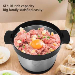 Máquina para Triturar Ñame 10L 12L, Picadora de Carne, Licuadora para Fufu, Mini Molinillo Eléctrico Portátil Multifunción - Product Image 5