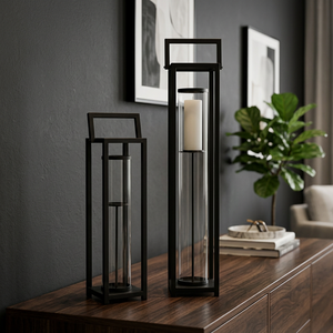 Table Top Decorations Rustic Antiques Wood Candlesticks Natural Fir Wooden Base Candle Holder for Home Decoration - Product Image 2