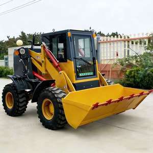 Minicargadora Diesel de Alta Calidad con Ruedas, Minicargadora con Cucharón y Diferentes Accesorios - Product Image 1