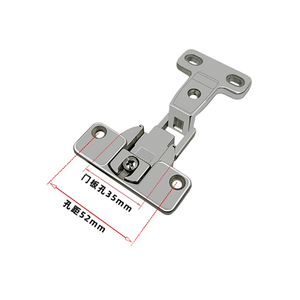 Apertura de 270 grados Cierre de 90 grados Diseño moderno Ángulo grande Plegable Armario Puerta Bisagra Conector de aleación de zinc Bisagra para hoteles - Product Image 3