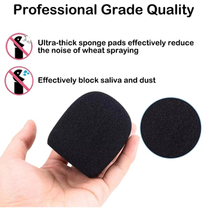 <span class=keywords><strong>Microfono</strong></span> <span class=keywords><strong>Lavalier</strong></span> <span class=keywords><strong>Professionale</strong></span> con Adattatore per Supporto a Bastone e Schermo Antivento in Schiuma per Registrazioni con Rode, DJI, Boya, Telefono e Fotocamera - Product Image 5