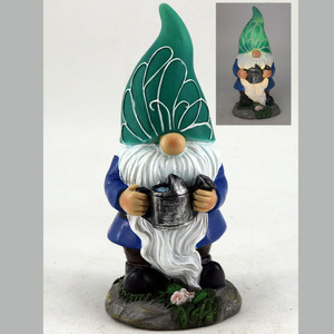 Lampe solaire Gnome résine artisanat extérieur jardin décor nain Statue pour pelouse cour <span class=keywords><strong>paysage</strong></span> ornements pour lumière solaire - Product Image 1