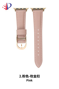 D forma fibbia sottile cinturino in vera pelle per orologio <span class=keywords><strong>Apple</strong></span> 8 <span class=keywords><strong>9</strong></span> 40/44/38mm 42/41/45mm bracciale 49mm per cinturino in pelle Iwatch - Product Image 5