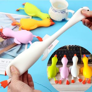 Juguetes Antiestrés para Niños, Pato de Goma Elástico y Suave, Juguete para Apretar, Divertido, para Ventilar y Descomprimir, Regalo Creativo, Juguete de Dibujos Animados - Product Image 6