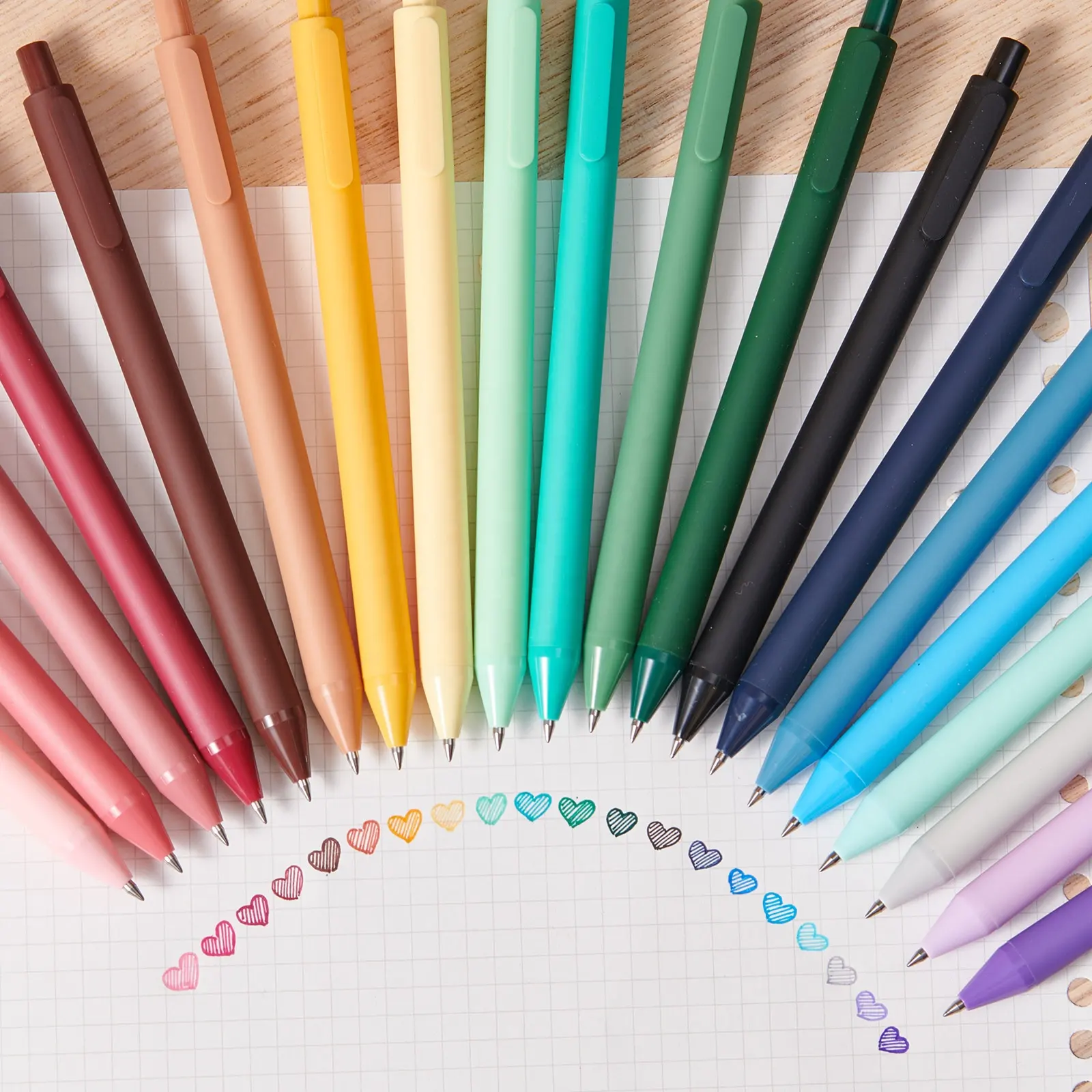 KACO pena bolpoin murni desain asli dapat ditarik 1.0/1.2/1.4mm pulpen bolpoin promosi alat tulis lucu Sup kantor sekolah