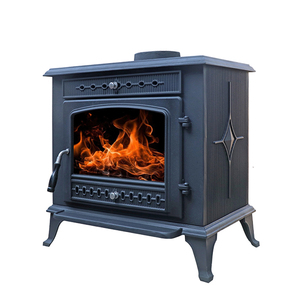 Poêle en fonte de fer Four Cheminée Poêle à <span class=keywords><strong>bois</strong></span> Poêle à <span class=keywords><strong>bois</strong></span> <span class=keywords><strong>et</strong></span> à <span class=keywords><strong>charbon</strong></span> intérieur sans fumée - Product Image 1