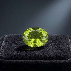 Piedras Preciosas de Prehnita Verde Natural, Talladas y Facetadas, Gemas Sueltas de Primera Calidad AAA, 10x12mm, Certificadas por Terceros, Venta al Por Mayor, Gopika Exports - Product Image 1