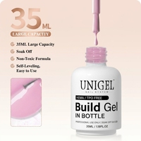 UNIGEL – Kit de Gel UV/LED Constructeur 35ml en Gros, Sans HEMA, Non Toxique, Écologique, pour Extension d'Ongles, Usage Professionnel en Salon, OEM ODM Personnalisé