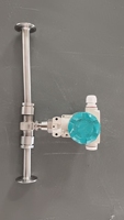 Sonda transmisora de temperatura Pt100 a prueba de explosiones industriales con pantalla LED y salida de 4-20 mA