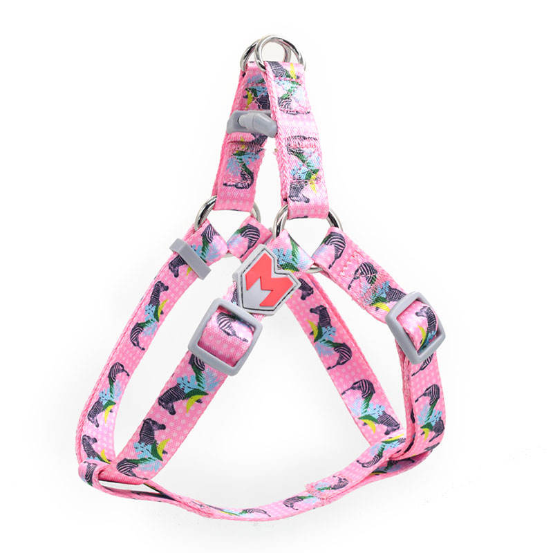 Small Dog Harness and Leash Set Reflective Step in Dogs Puppy