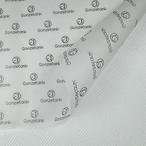 부티크 브랜드 포장 및 럭셔리 선물 랩을 위한 맞춤형 로고 고급 메탈릭 골드 꽃 포장지 티슈 페이퍼 - Product Image 3