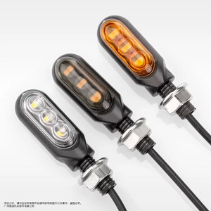 Accesorios para Motocicleta, Mini Intermitentes Secuenciales de 3 LED de Plástico Modificados - Product Image 4