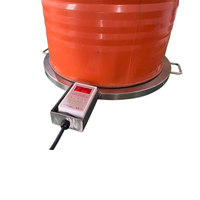 Trommelboden-Edelstahlheizung, 230 V, 800 W, schnelles Aufheizen, einstellbarer Temperaturregler, 1–90 °C, energiesparendes Heizelement