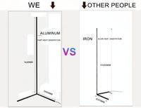 Lampadaire sur pied Led intelligent avec télécommande, luminaire de sol moderne à intensité réglable, rvb, contrôlable par application mobile, idéal pour un angle