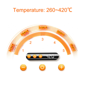 Fer à souder miniature USB sans noyau à température constante réglable avec affichage numérique portable 5V8W, pointes de soudage, entretien - Product Image 5