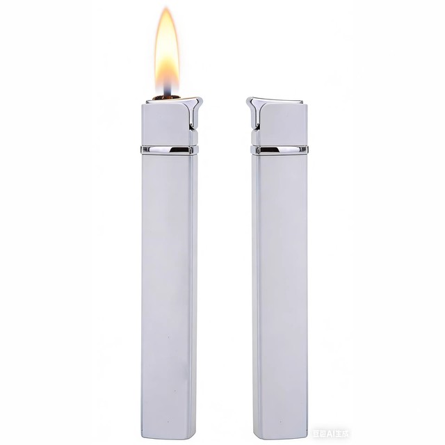 DEBANG Personalized Slim Refillable Lighter Metal Flame Lighter Customized logo
