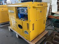 Ultra-Silent 5KVA bis 12KVA Diesel generator 10KVA Tragbarer offener Rahmen 1-3 Phasen mit geräuscharmer ATS-Option für automatischen Start