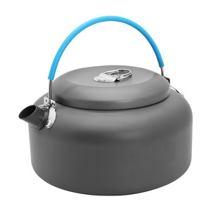 <span class=keywords><strong>Kingpool</strong></span> 0.85/1.4L thân thiện với môi cảm ứng nồi tương thích kim loại cầm tay cà phê nồi nhôm cứng cắm trại ngoài trời Ấm đun nước - Product Image 1