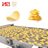 Machine à chips de type Pringle / Machine de transformation d'aliments de loisirs / Ligne d'équipement de fabrication de chips de pommes de terre