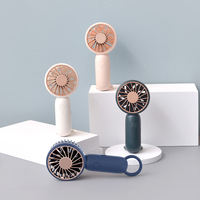 Mini ventilateur de poche rechargeable USB Offre Spéciale personnalisable avec trois vitesses de vent pour une utilisation en extérieur