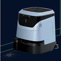 Robot laveur de sols autonome commercial, aspiration de 15000 Pa, contrôle par application, auto-nettoyage pour entrepôt, usine, hôtel