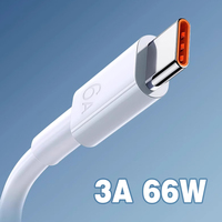 Câble de charge rapide USB Type-C 6A, cordon de chargeur USB-C super rapide, câble de synchronisation de données pour téléphones mobiles et tablettes Android