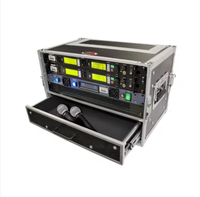 Flight case rack 4U WM4U2DR style ATA avec tiroir pour DJ, micro et contrôleur - Sacs et étuis spécialisés