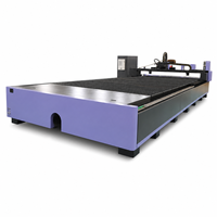 Máquina de Corte Láser de Fibra Industrial de Mesa Abierta 2560, Cortadora Láser CNC de Gran Tamaño para Chapa Metálica, Acero Inoxidable, Acero Dulce y Aluminio