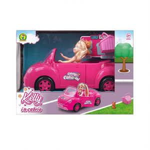 Kelly <b>Doll</b> In Cabrio Pink Convertible Car With Accessories For Girls 3 Years Plus - Product Image 2