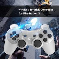 Nouvelles Manettes de Jeu sans Fil Double Choc Style Arcade pour Consoles PS3 et PS4