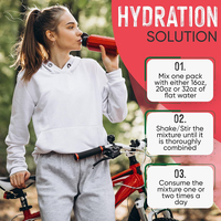 Poudre d'électrolytes de haute qualité, vitamines et minéraux, boisson hydratante, poudre d'hydratation à absorption rapide, poudre d'électrolytes