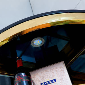 Thép Không Gỉ Tùy Chỉnh Rượu Vang Tủ <span class=keywords><strong>Rack</strong></span> <span class=keywords><strong>Rack</strong></span> Hiển Thị Tủ Tủ Kính Mở - Product Image 3