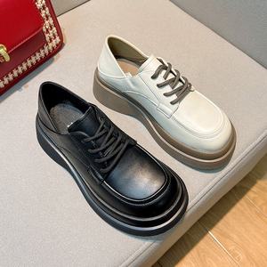 Zapatos de estilo clásico para mujer, mocasines informales cómodos de cabeza redonda, color blanco, novedad de <span class=keywords><strong>2022</strong></span> - Product Image 6