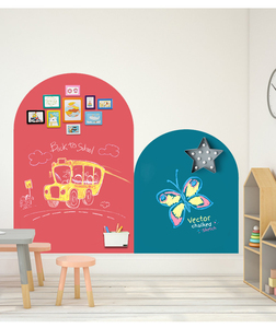 Juego completo interactivo personalizado de pizarras magnéticas autoadhesivas <span class=keywords><strong>Pizarra</strong></span> colorida con base <span class=keywords><strong>negra</strong></span> - Product Image 4