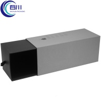 Caja de Regalo Personalizada Premium Simple con Cajón, Impresión de Logotipo, Caja de Embalaje Rígida para Velas Aromáticas, Productos Cosméticos o Aceites