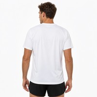 T-shirt de sport personnalisé avec logo, vente en gros, pour la gym et le fitness, coupe musclée, anti-transpiration, respirant, pour hommes