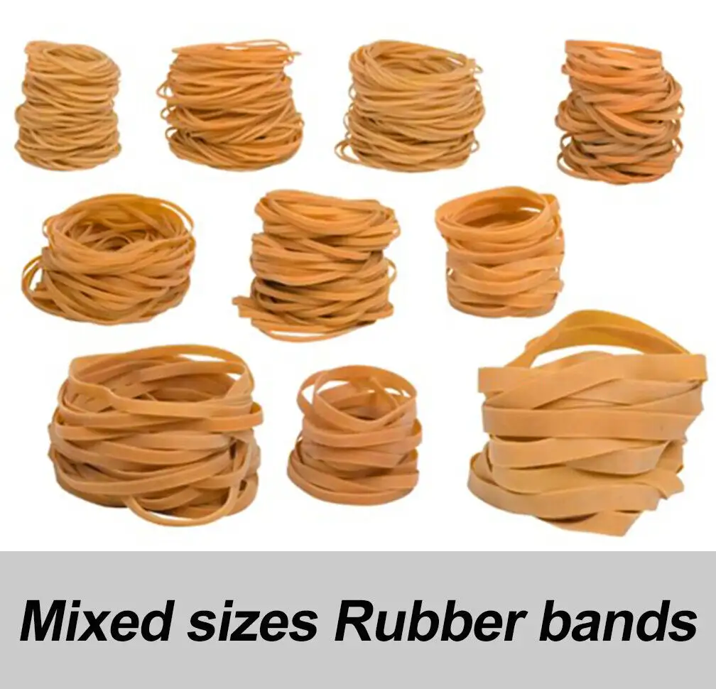 Ampio elastico in gomma naturale personalizzato di grandi dimensioni per scatole di pacchi su misura ampio elastico in gomma naturale per scatole di bundle