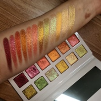 Maquillage Cosmétiques pour Femmes Fards à Paupières Duochromes 12 Couleurs Palette de Fards à Paupières