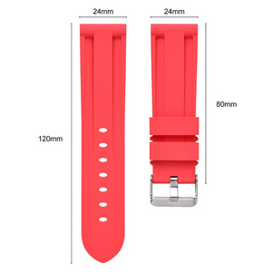 Correa <span class=keywords><strong>de</strong></span> Reloj <span class=keywords><strong>de</strong></span> Silicona Suave Forwelleny, Resistente al Agua, con Cierre <span class=keywords><strong>de</strong></span> Acero Grande, para <span class=keywords><strong>PAM</strong></span> 20mm 22mm 24mm 26mm - Product Image 2