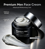 Crème anti-âge pour le visage pour hommes, hydratation intense avec des ingrédients réparateurs doux, équilibre du sébum et réduction des taches brunes