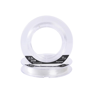 Línea de Pesca Trenzada <span class=keywords><strong>Hercules</strong></span> de 50m, Superlinea Flotante de Fluorocarbono 100% de Alta Resistencia para Pesca en Arroyo - Product Image 1