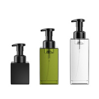 Haute qualité PETG plastique savon moussant pompe bouteille Logo personnalisé cosmétiques rouge à lèvres Mascara nettoyant pour le visage soins de la peau sérum