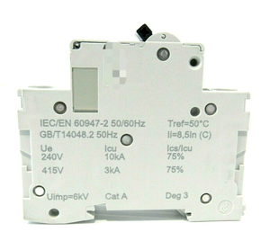 Controlador de programación Plc 2 NUEVOS disyuntores C60N C2A 240V 60947-2 C60NC2A - Product Image 2