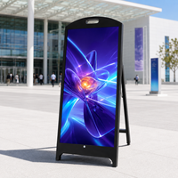 Máquina de Publicidad Exterior con Control en la Nube, Pantalla LED Independiente, Resistente a la Intemperie IP65, Señalización Digital para Comercios, Tablero de Menús