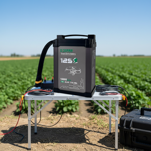 Smart <b>Drone</b> <b>Battery</b> 16000mAh 15C 44.4V 1000 Cycles Long Life Agricultural Transport UAVS OEM/GPR POWER Safety 12S1P - Product Image 1