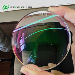 Lentilles optiques 1.67 Blue Cut SHMC avec UV400, imperméables et anti-reflets pour vision simple, couleur claire - Product Image 4